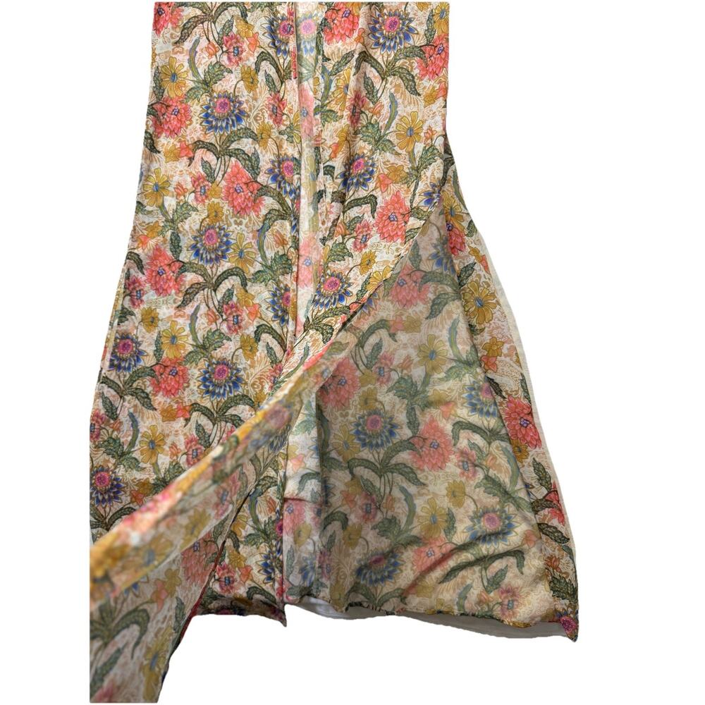 Show Me Your MuMu Floral Print Bloomtastic Karmyn Cape Kimono Duster Sz S USA - Picture 3 of 8